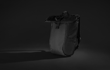 Logo trade corporate gifts picture of: Swiss Peak Aware™ RPET Leonard 15.6 inch laptop backpack