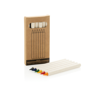 Logotrade promotional merchandise photo of: Micki GRS infinity 6pc colouring pencil set
