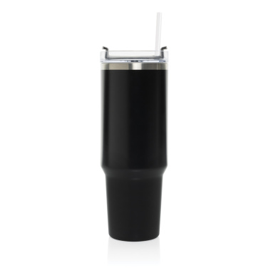 Logo trade promotional merchandise photo of: Stadley RCS recycled steel tumbler 1200ML