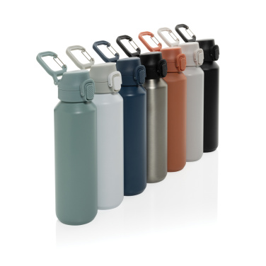 Logo trade corporate gift photo of: Via RCS Re-steel lockable sport bottle 600ML
