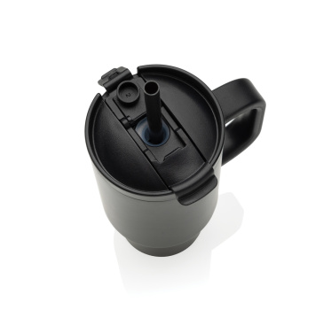Logo trade promotional giveaway photo of: Cruiser RCS recycled Leakproof Compact Tumbler 480ML