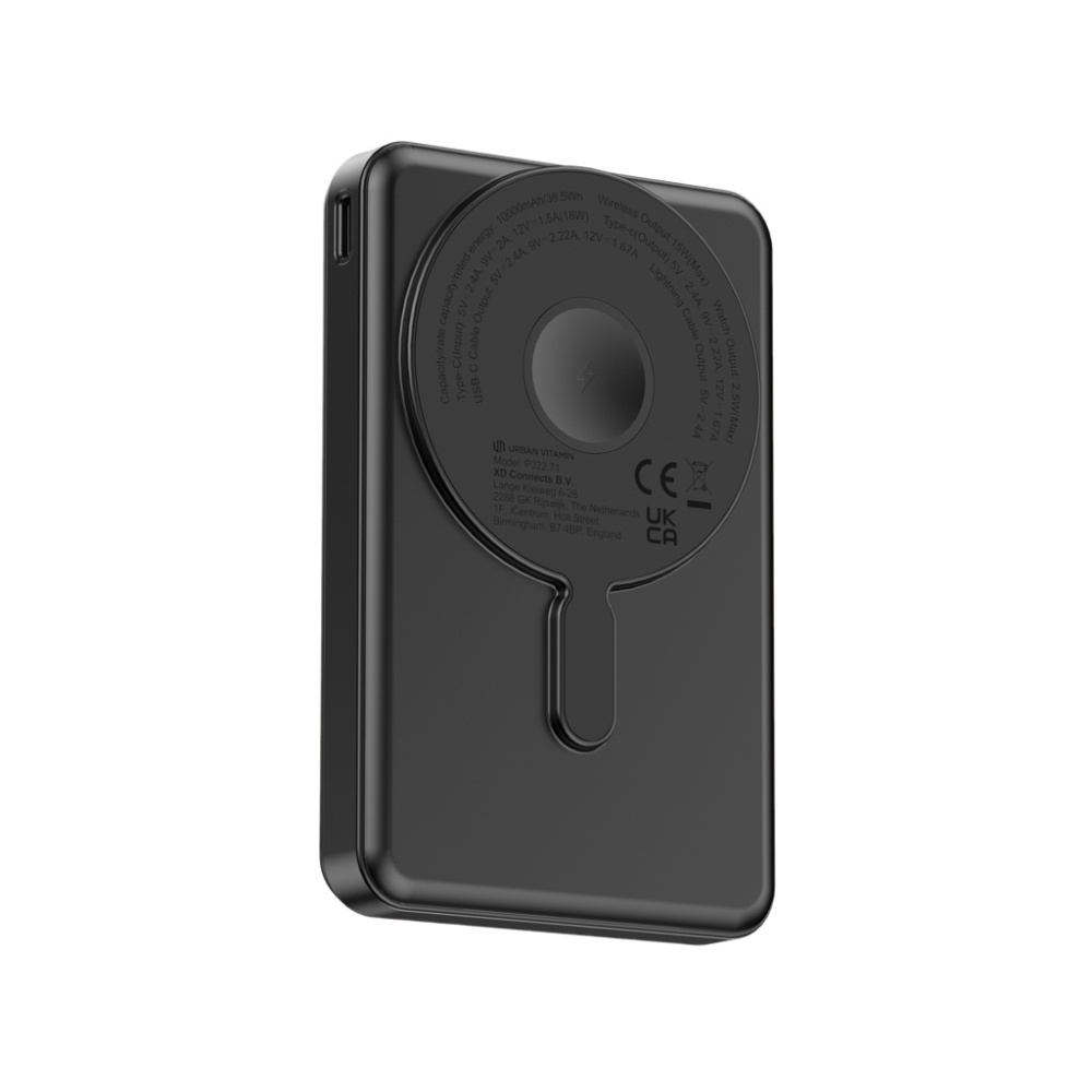 Logotrade promotional gift picture of: Urban Vitamin Delano 5in1 10,000mah 20WPD magnetic powerbank