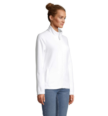 Logo trade promotional merchandise picture of: NORTH WOMEN ZIPPED FLEECE