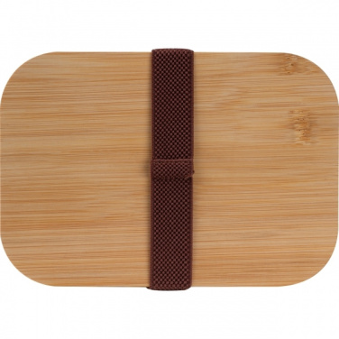 Logo trade advertising products picture of: Set Lunchbox with stainless steel bottle Toronto