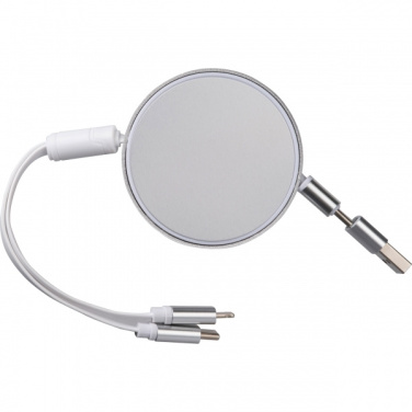 Logotrade promotional giveaways photo of: Charging cable made from recycled aluminum Ostend
