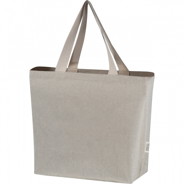Logo trade promotional giveaways picture of: Large cotton bag Pilar