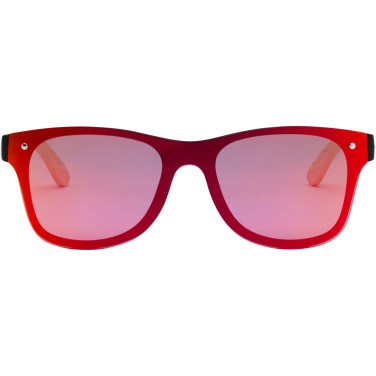 Logotrade advertising product picture of: Tan sunglasses with bamboo temples