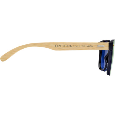 Logotrade promotional giveaway picture of: Tan sunglasses with bamboo temples