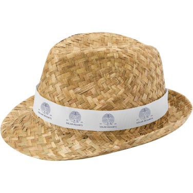 Logo trade promotional gifts image of: Pricus straw hat
