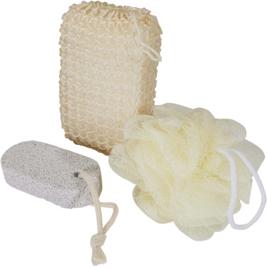 Logo trade corporate gift photo of: Harmony 3-piece bath accessories set