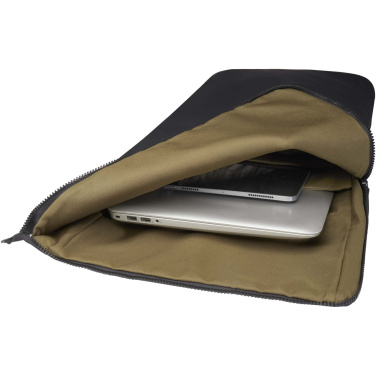 Logo trade promotional merchandise picture of: Turner 15.6" GRS recycled roll-top laptop backpack 12L