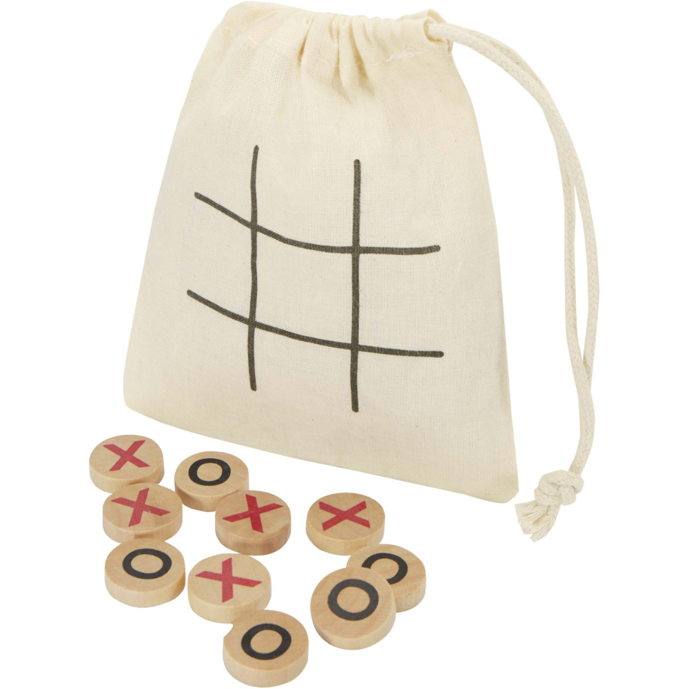 Logotrade promotional gift image of: Whorl wooden tic, tac, toe game