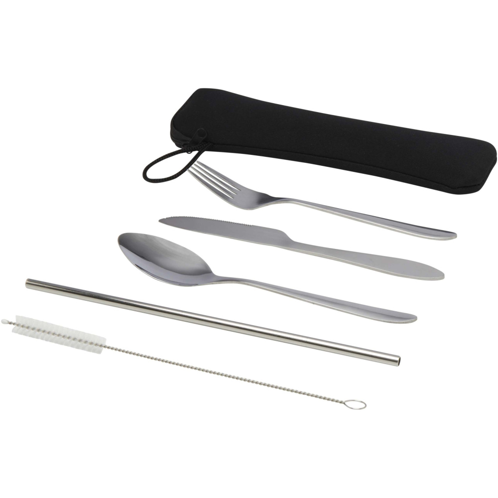 Logotrade promotional merchandise picture of: Sheen 5-piece stainless steel cutlery set