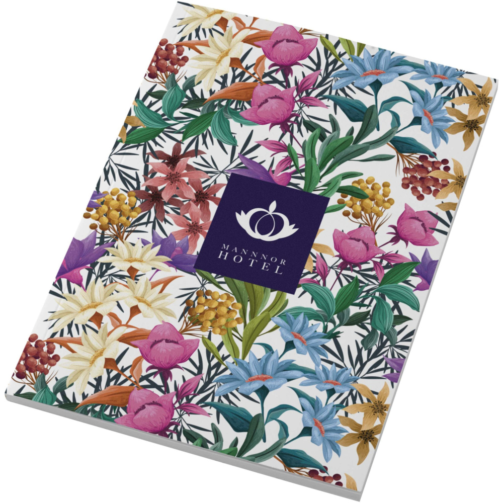 Logotrade advertising products photo of: Novella Austen A5 soft cover notebook - 50 sheets