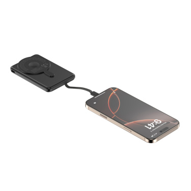 Logo trade promotional gifts image of: Urban Vitamin Redwood 5in1 5000mah 20W PD magnetic powerbank