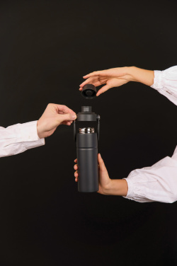 Logotrade promotional giveaway image of: Baltimore trek RCS recycled SS bottle 600 ML