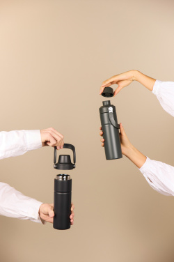 Logotrade corporate gift picture of: Baltimore trek RCS recycled SS bottle 600 ML