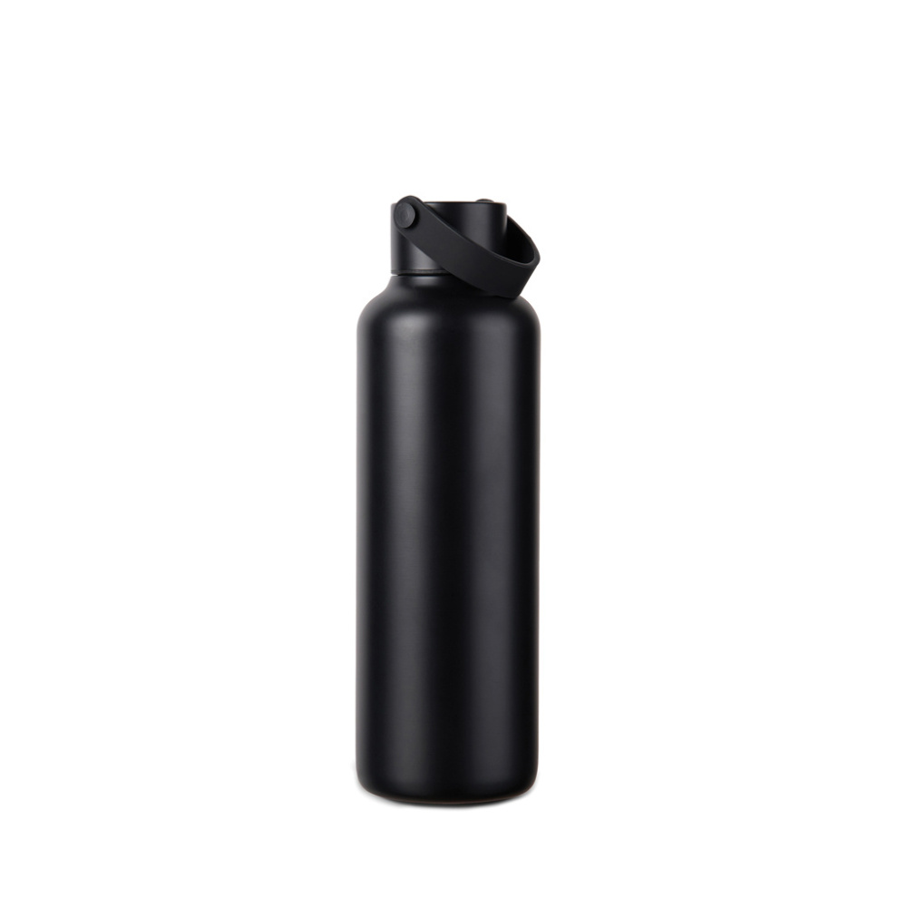 Logo trade promotional giveaways image of: Baltimore RCS recycled SS bottle 600 ML