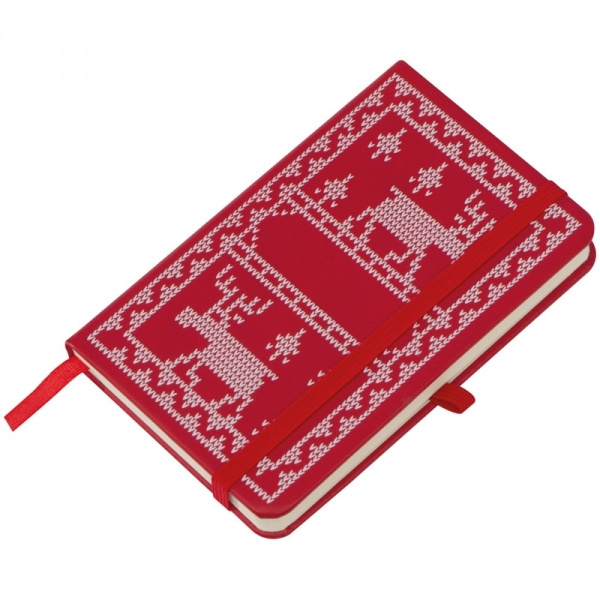 Logotrade advertising products photo of: A6 Notebook with Christmas design