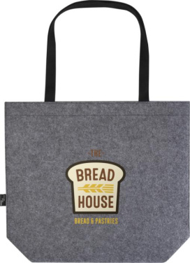 Logotrade promotional product picture of: Felta GRS recycled felt gusset tote bag 20L
