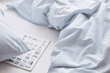 Logotrade business gift image of: VINGA Montgomery premium cotton bed linen, 4 pcs set