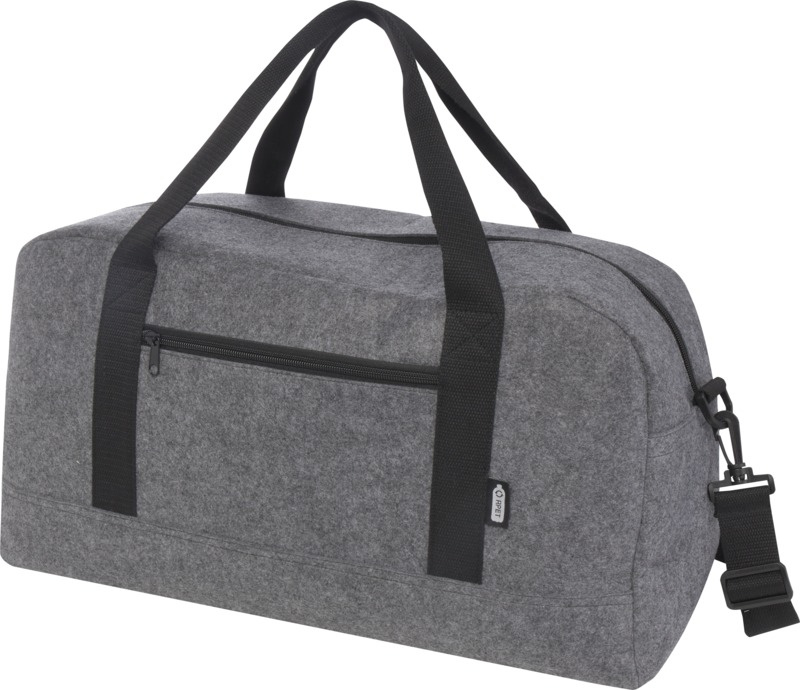 Logo trade promotional item photo of: Felta GRS recycled duffel bag 35L