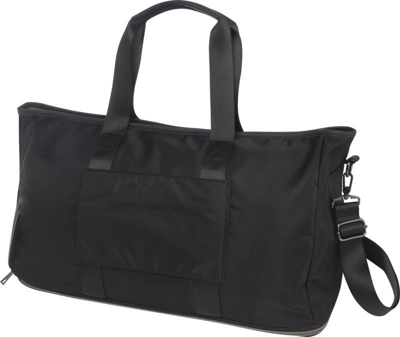 Logotrade corporate gift image of: Rhine GRS recycled expandable duffel bag 35L