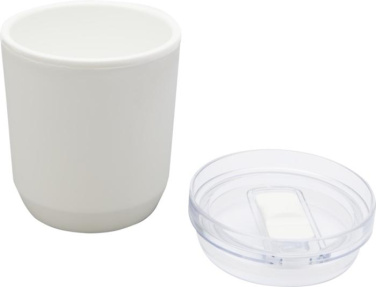 Logo trade advertising product photo of: Hudson 180 ml recycled plastic double-wall tumbler