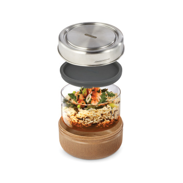 Logo trade promotional merchandise photo of: Black+Blum Glass Lunch Bowl 750ml