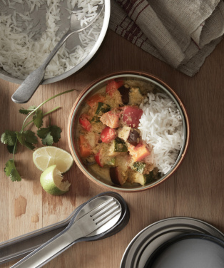 Logotrade promotional gift image of: Black+Blum Glass Lunch Bowl 750ml