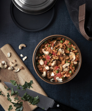 Logotrade promotional giveaway picture of: Black+Blum Glass Lunch Bowl 750ml