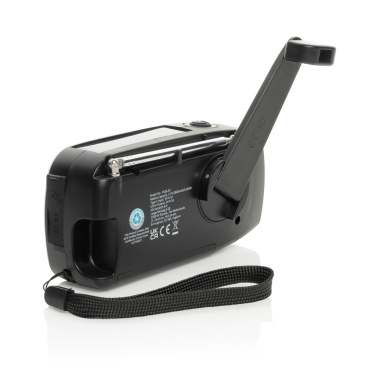 Logotrade corporate gift picture of: RescueWave RCS recycled plastic emergency radio