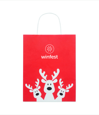Logo trade promotional item photo of: Gift paper bag small