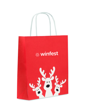 Logo trade promotional items image of: Gift paper bag small