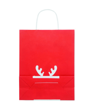 Logo trade promotional giveaways picture of: Gift paper bag medium