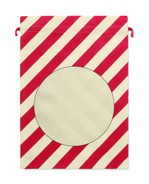 Logo trade corporate gifts picture of: Large Santa cotton bag