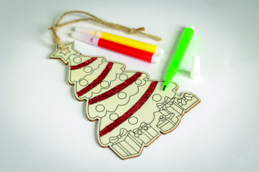 Logo trade corporate gift photo of: Christmas tree ornament