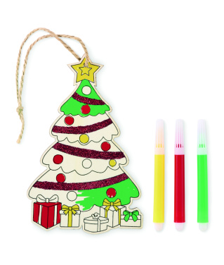 Logo trade promotional products picture of: Christmas tree ornament