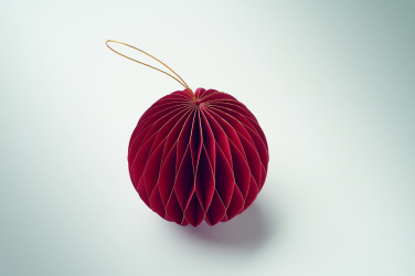 Logo trade advertising product photo of: Foldable  XMAS bauble hanger