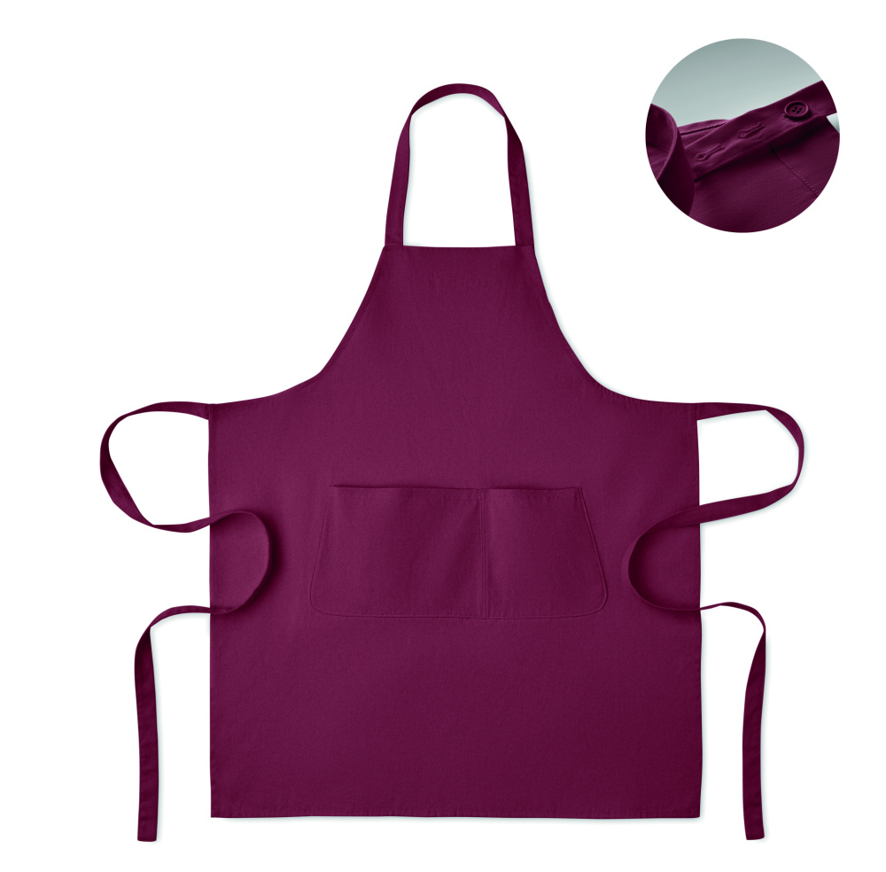 Logotrade promotional giveaways photo of: Organic cotton apron 240 gr/m²