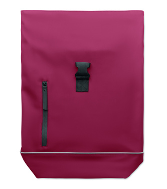 Logo trade corporate gifts picture of: Laptop 15" roll top PU backpack