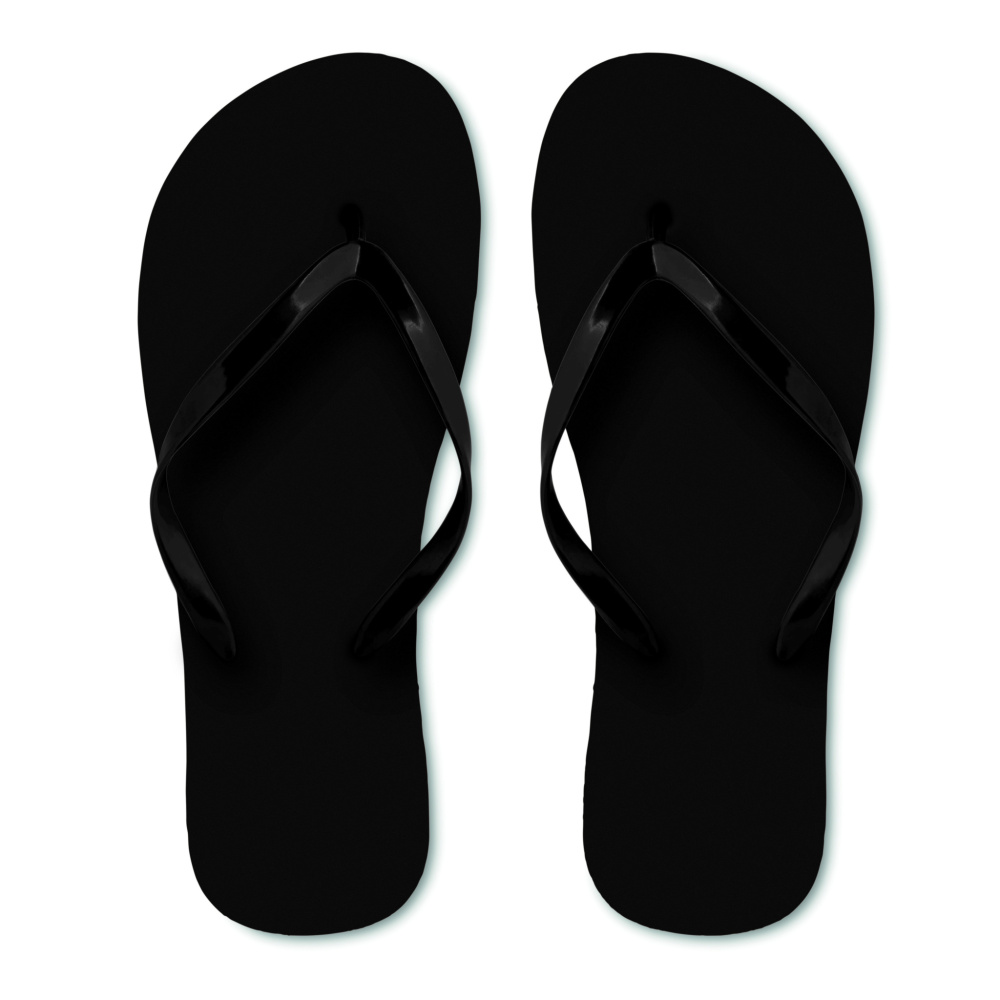 Logo trade promotional items picture of: EVA beach slippers L
