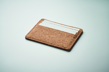 Logo trade promotional giveaways picture of: Cork cardholder with RFID