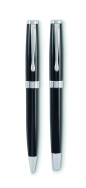 Logotrade promotional merchandise picture of: Ball pen and roller set