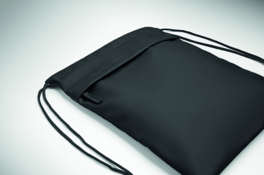 Logotrade promotional items photo of: Drawstring bag in 600D RPET