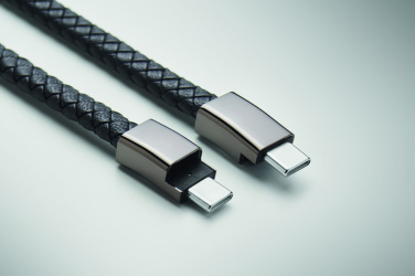 Logotrade promotional giveaways photo of: Braided bracelet cable type-C