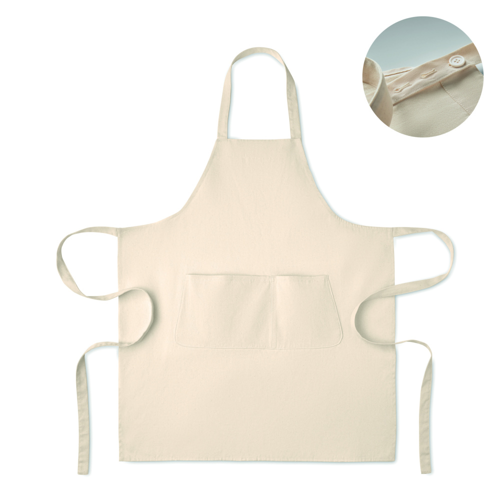 Logotrade promotional products photo of: Organic cotton apron 240 gr/m²