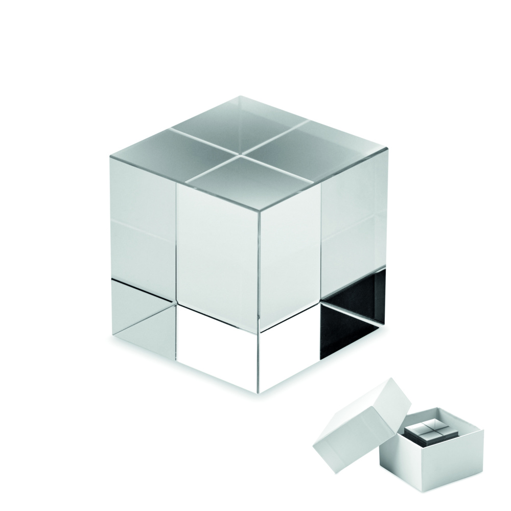 Logotrade promotional product image of: Glass cube award