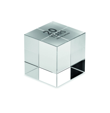 Logo trade corporate gifts picture of: Glass cube award