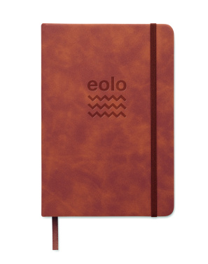 Logo trade promotional gift photo of: A5 smokey PU notebook